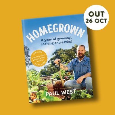 Signed copies of "Homegrown" by Paul West
